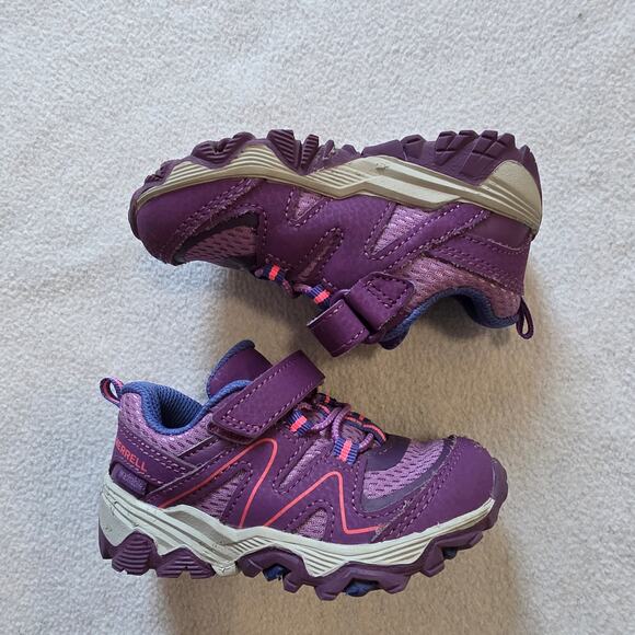 Merrell Trail Quest Jr Leather Hiking Unisex Sneaker Baby/Walker/Toddler Size 6M - Picture 6 of 11